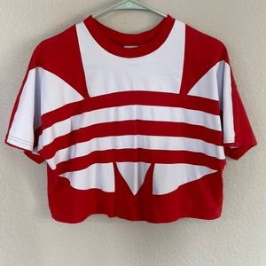 adidas Originals Women's Logo Cropped T-Shirt